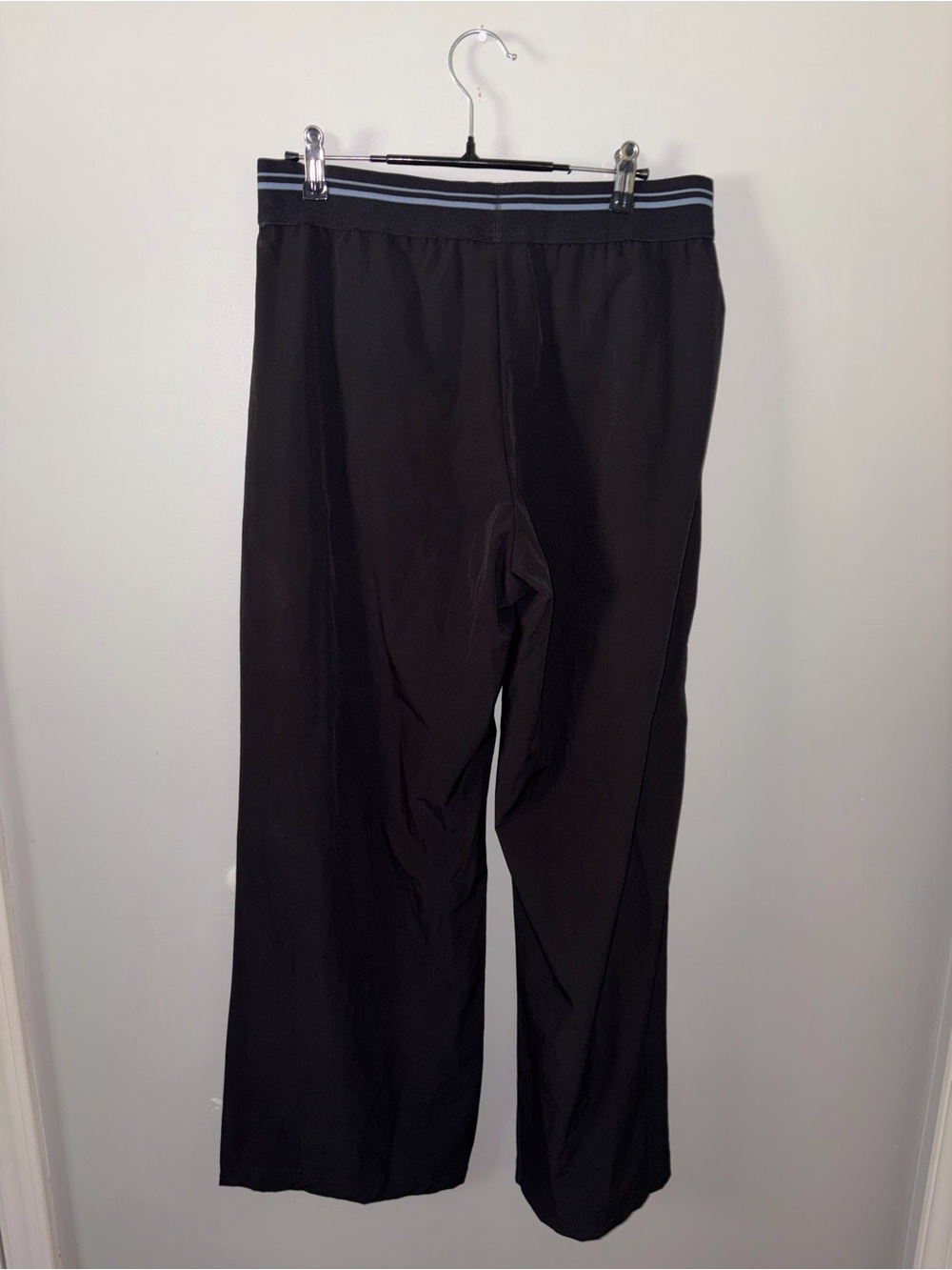 Crane Wide Leg Black Travel Trousers Elastic Waist NWT XXL Women’s